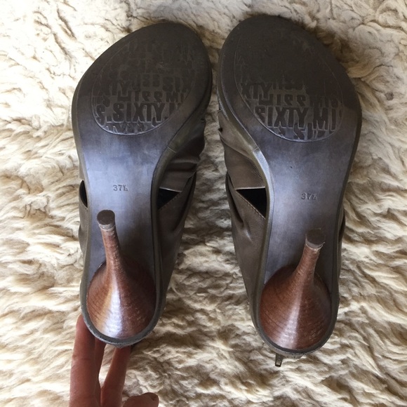 Miss Sixty Sydney Leather Booties size 37.5 - Picture 9 of 9